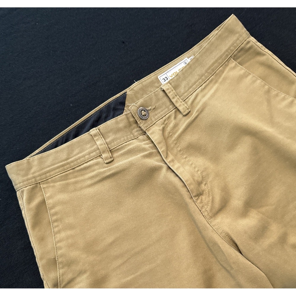 Volcom‎ 33" TAN Chino Short ~ EXCELLENT CONDITION & FAST Shipping